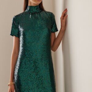 STAUD Ilana Sequined Maxi Dress